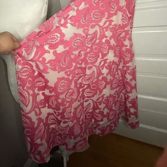 RARE Free People Fully Lined Embroidered Dress Size Small - Picture 6 of 7